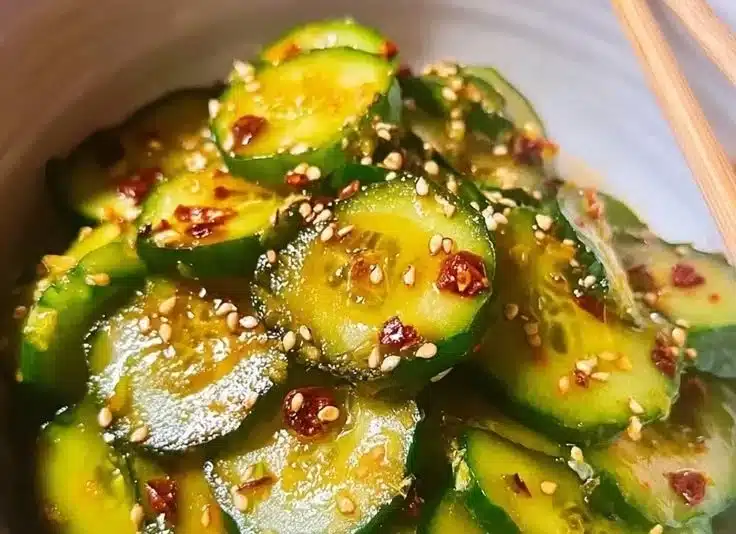 Easy Asian Cucumber Salad