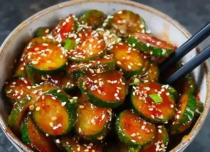 Korean Cucumber Salad (Spicy Cucumber Salad)