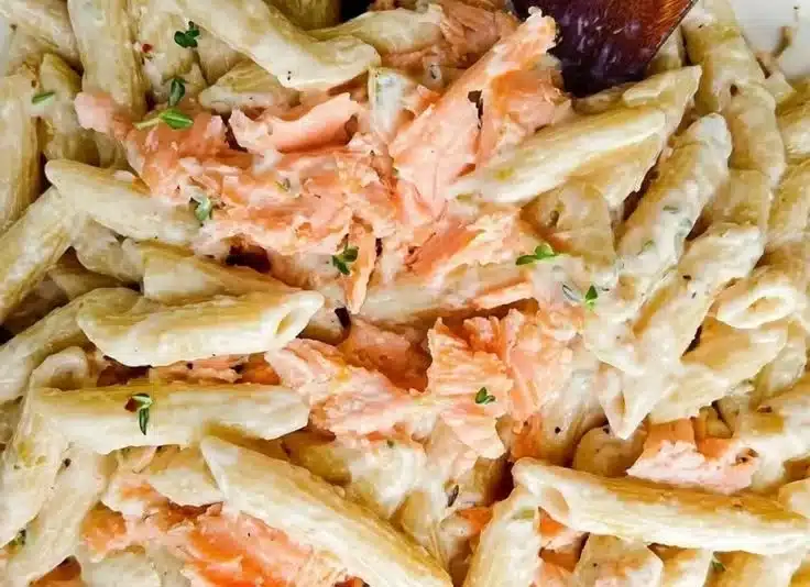 Salmon Alfredo