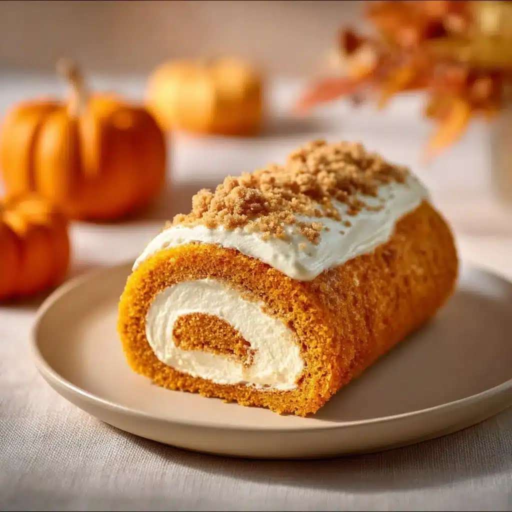 Delicious homemade Carrot Cake Roll with cream cheese filling
