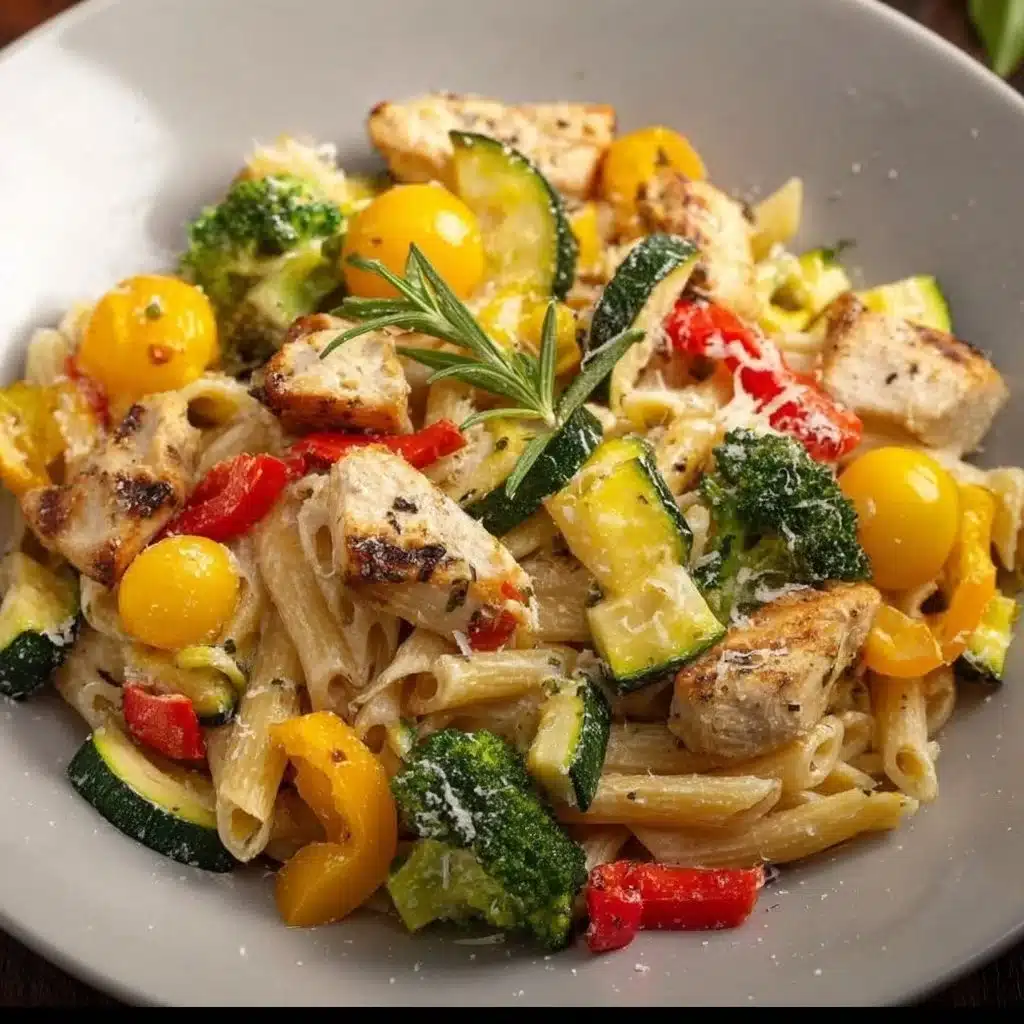 Chicken Pasta Primavera