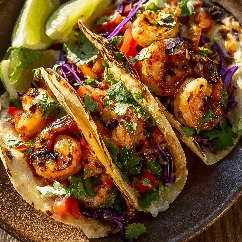 Easy Grilled Shrimp Tacos