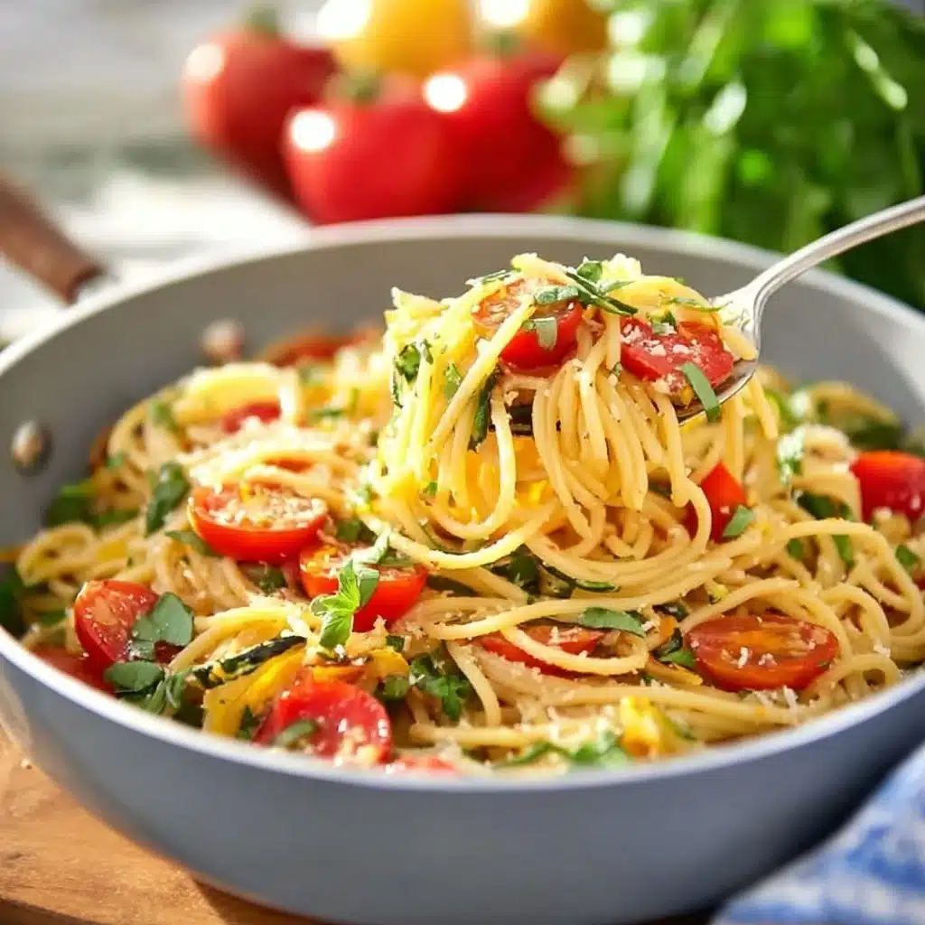 Easy One Pot Pasta Primavera