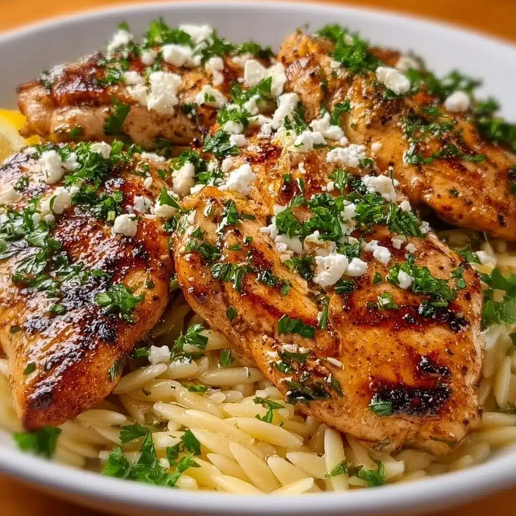 Greek Lemon Chicken and Orzo