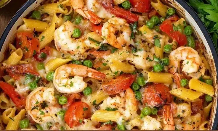Pasta Primavera with Shrimp