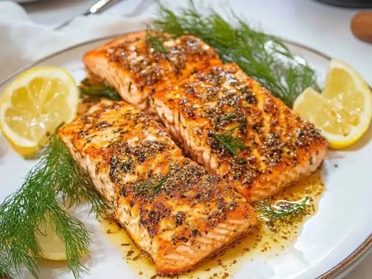 Baked Dijon Salmon