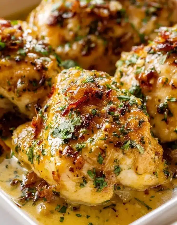 Baked Lemon Butter Chicken