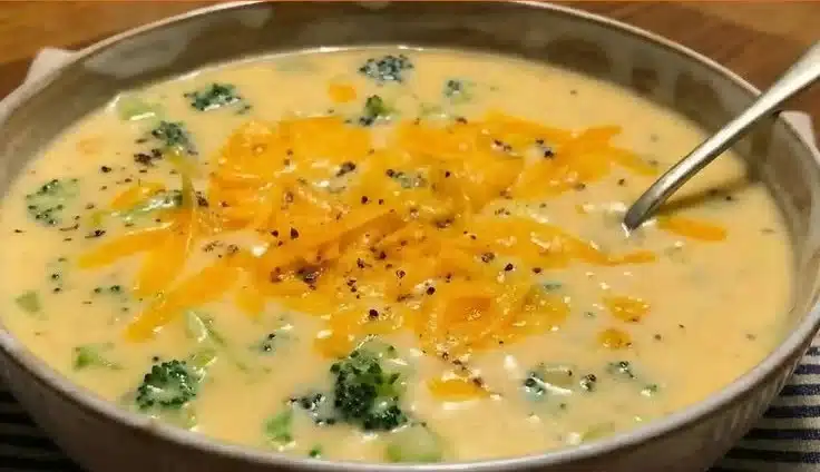 Best Broccoli Cheddar Soup