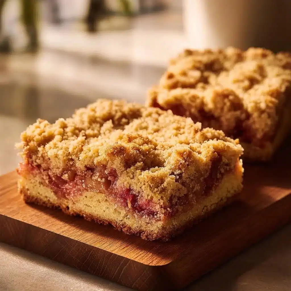 Classic Rhubarb Coffee Cake