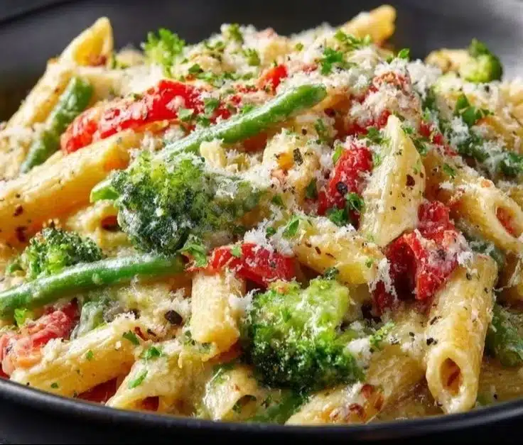 Creamy Pasta Primavera