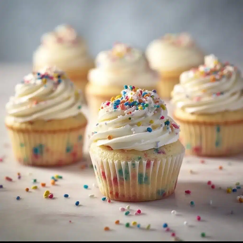 Homemade Funfetti Cupcakes