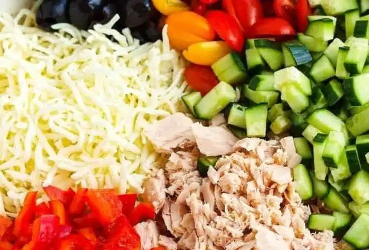 Italian Tuna Pasta Salad
