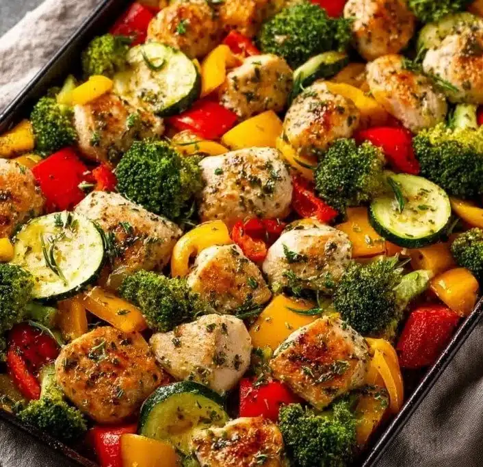 Sheet Pan Chicken and Vegetables