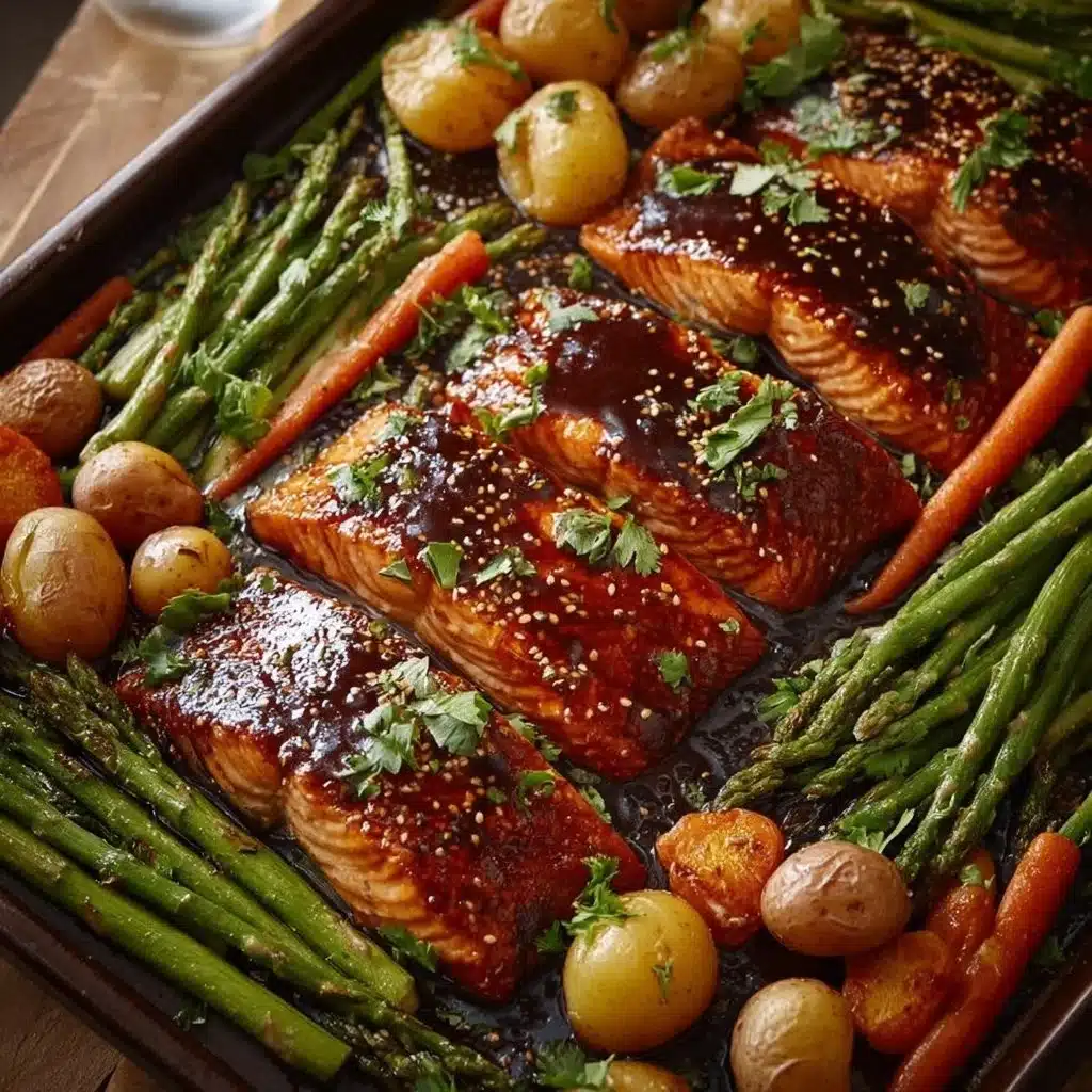 Sheet Pan Teriyaki Salmon