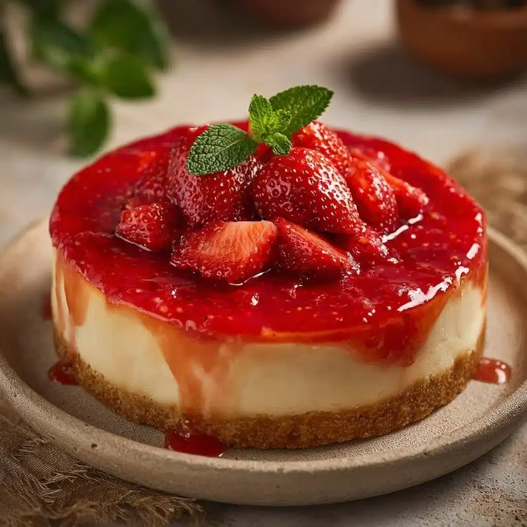 Ultimate Strawberry Cheesecake