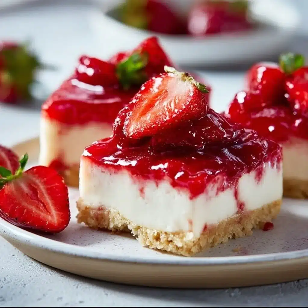 Strawberry Cheesecake Bars