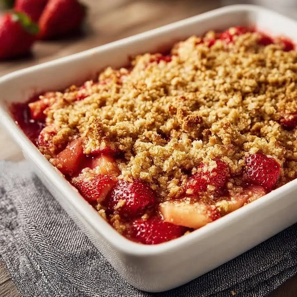 Strawberry Rhubarb Crisp