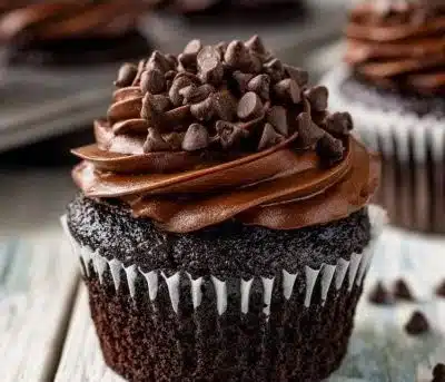 Ultimate Double Chocolate Cupcakes