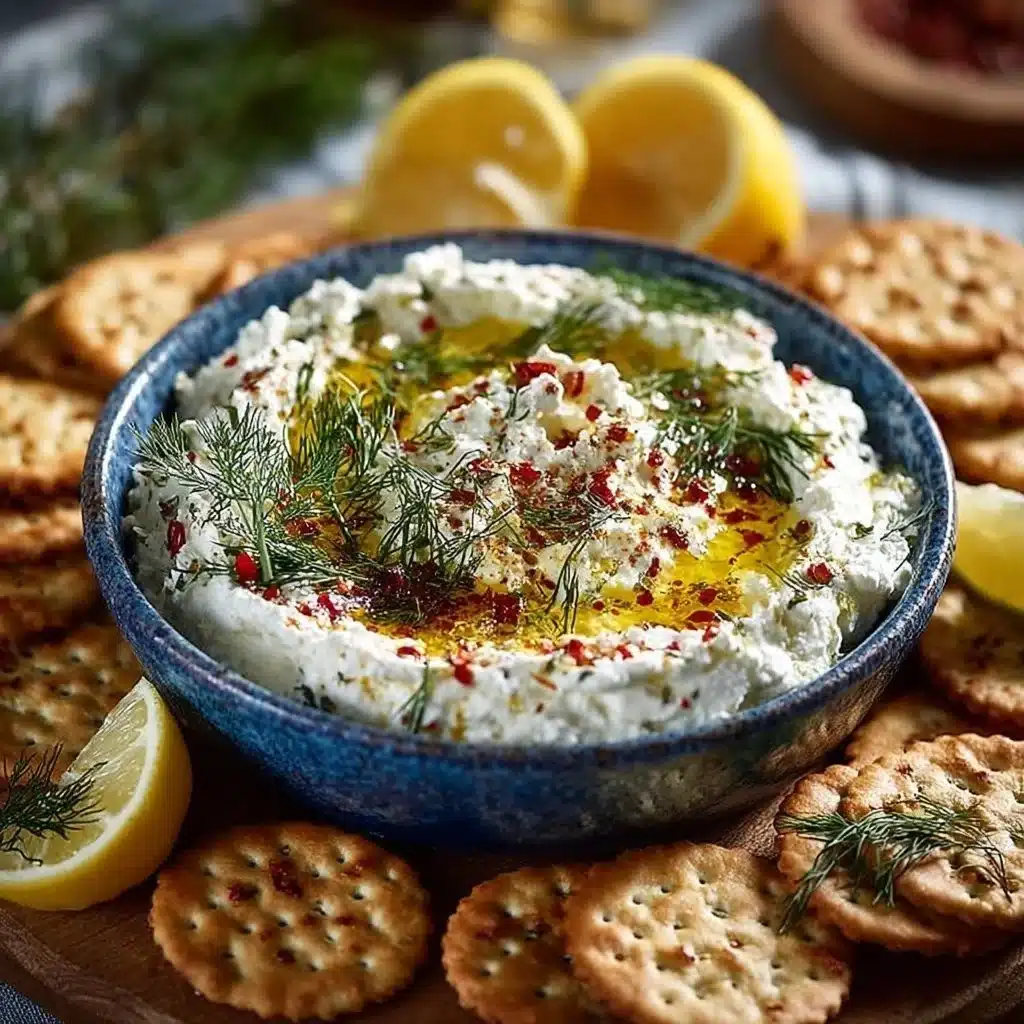 Whipped Feta Dip Boards